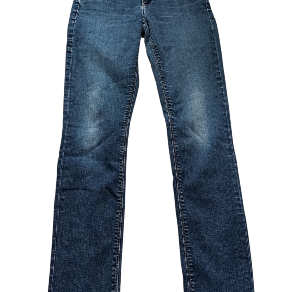 Lucky Brand Blue Denim Lolita Skinny Medium Wash Womens Jeans